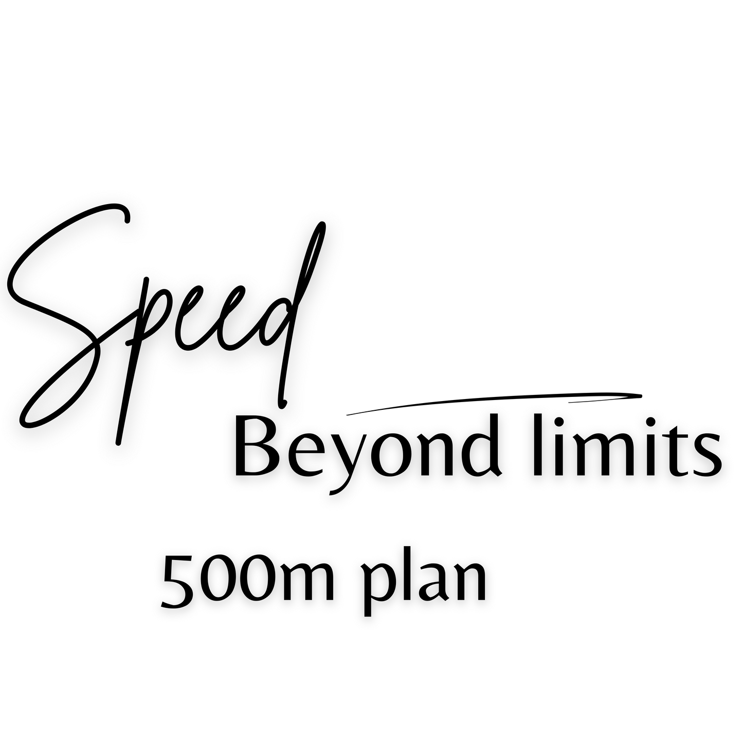Speed Beyond limits : 500m 12 week training programme